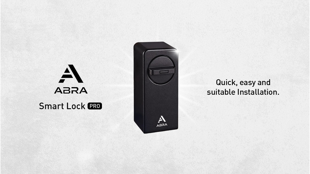 ABRA Smart Lock PRO - Quick, easy and suitable Installation